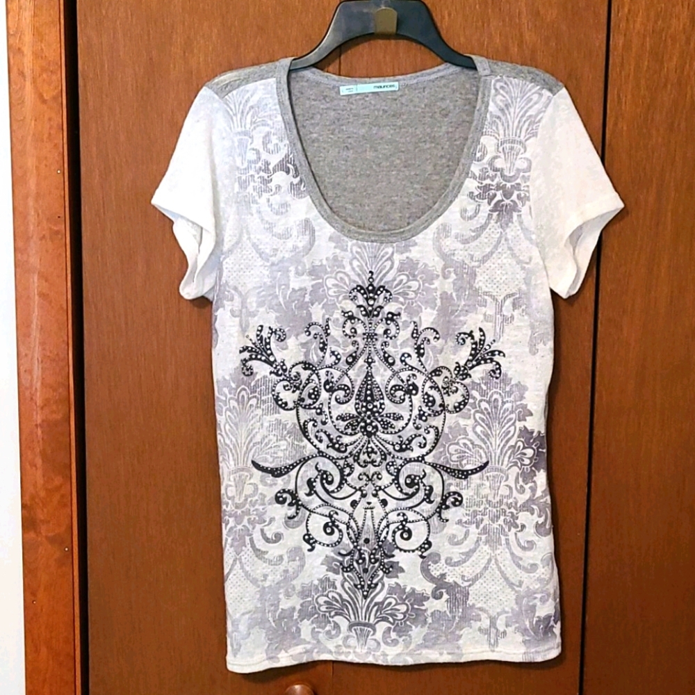 Maurices short sleeve fancy shirt
